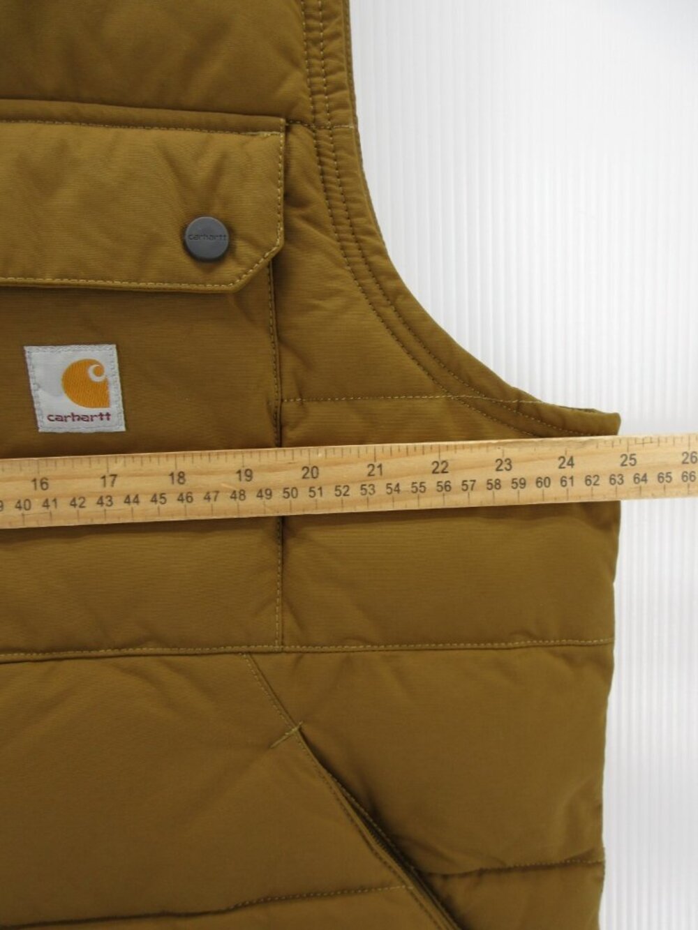 Carhartt Vest Large Rain Defender Puffer Sherpa Lined Loose Fit Jacket - Picture 6 of 14